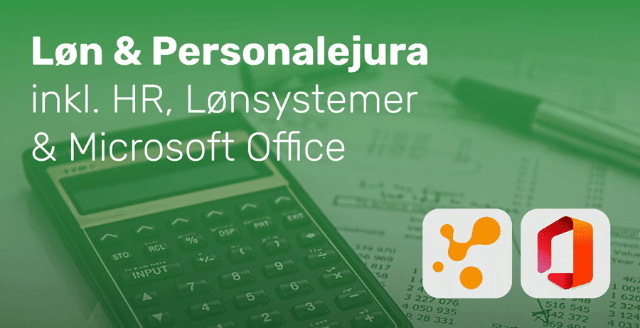 Løn & Personalejura inkl. HR, Lønsystemer & MS Office